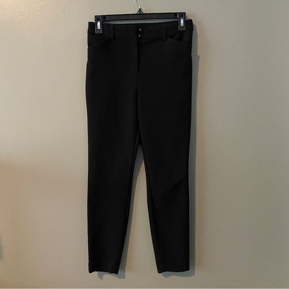 Express Pants - Express Black Skinny Leg Work Pants, Size 2S